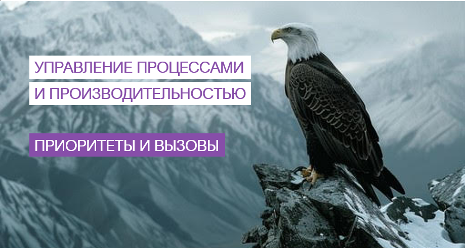 Орёл на фоне гор